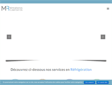Tablet Screenshot of mr-refrigeration.be